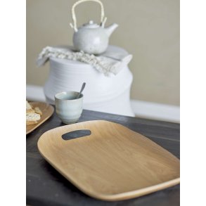 Bloomingville Leyton Serveringsbakke 44 cm, Eg