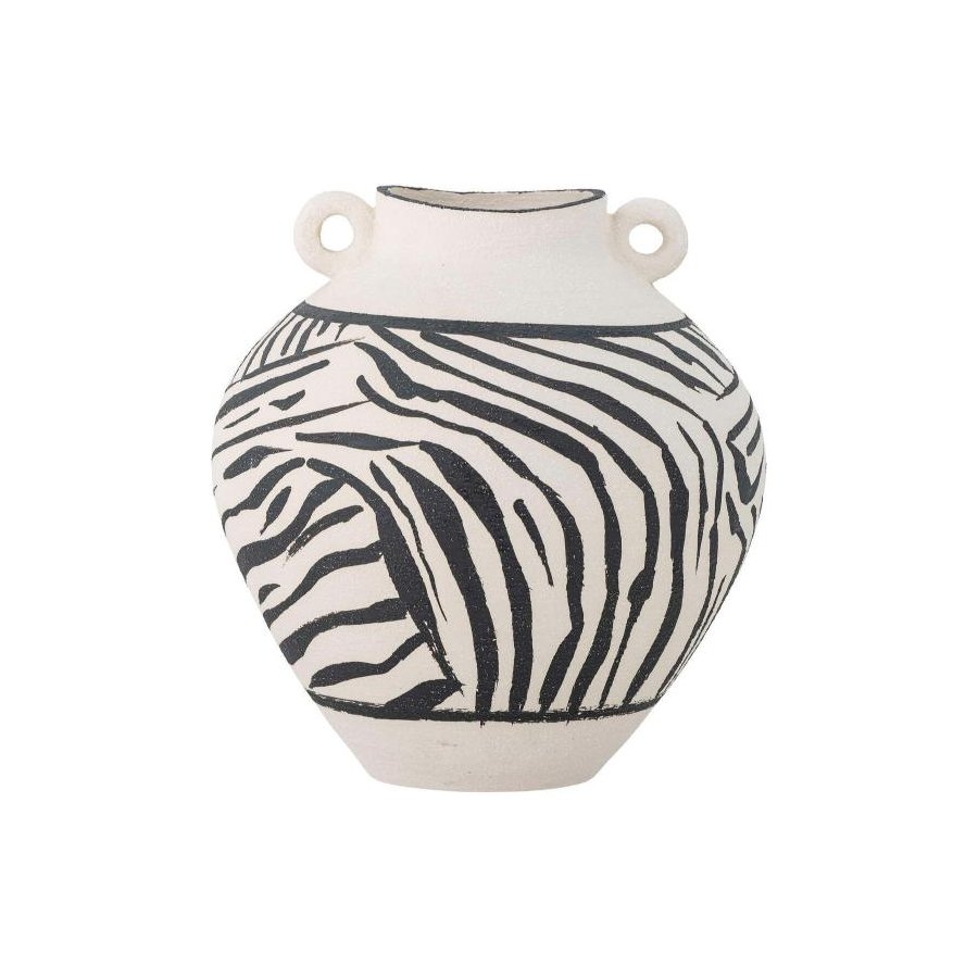 Bloomingville Togo Vase H26 cm, Schwarz