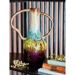 Creative Collection Mahnoor Vase H34 cm, Brun