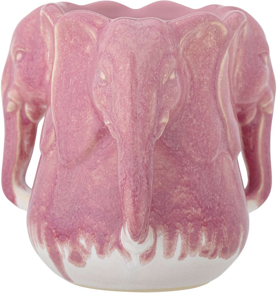 Bloomingville Pontus Vase H15,5 cm, Rosa