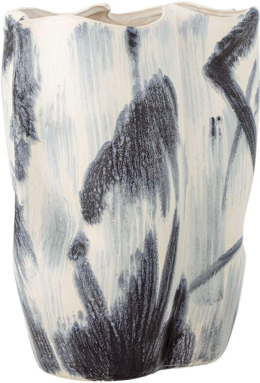 Bloomingville Elira Vase H37 cm, Schwarz