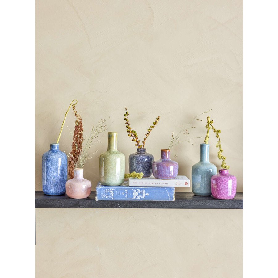 Bloomingville Maien Vase 7er Set H14 cm, Grün