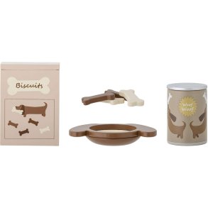 Bloomingville Mini Charlie Legetøj Legemad 7 Dele, Brun