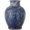 Creative Collection Nimue Deko Vase H16 cm, Blau