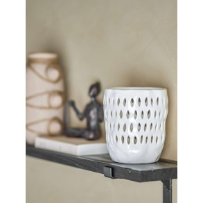 Bloomingville Matil Fyrfadsstage H15,5 cm, Hvid