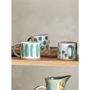 Creative Collection Linora Krus 3 stk. 45 cl, Grøn