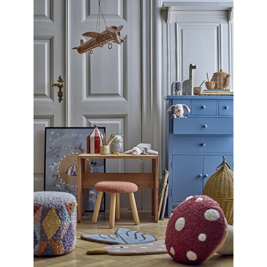 Bloomingville Mini Blue Jay Decke 70x84 cm, Blau