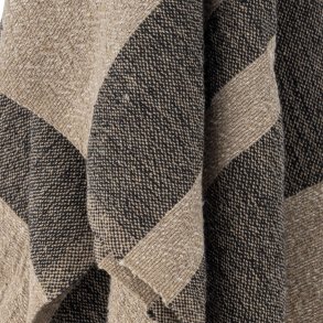 Bloomingville Temi Plaid 130x160 cm, Sort