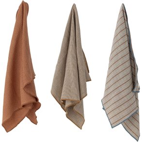 Bloomingville Treviso Viskestykke 3 stk. 45x70 cm, Natur
