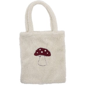 Bloomingville Mini Mushroom Tasche 35x40 cm, Wei