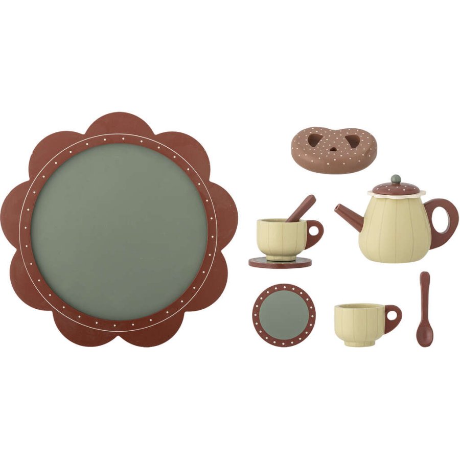 Bloomingville Mini Bette Spielzeugküchenset 9er Set, Braun