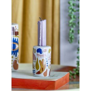Bloomingville Horus Lysestage H8 cm, Orange