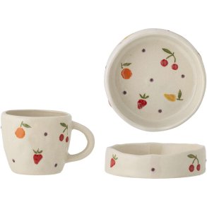 Bloomingville Mini Tatiana Stelst 2 Dele, Hvid