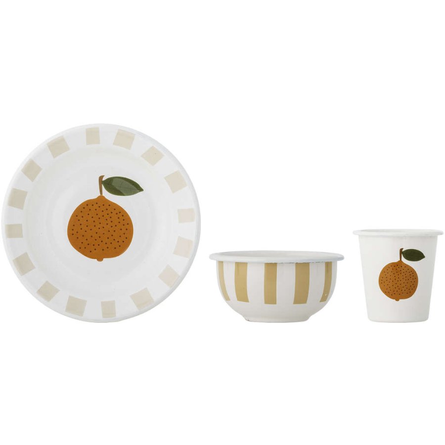 Bloomingville Mini Agnes Rahmenset 3er Set, Orange