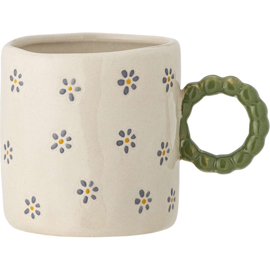 Bloomingville Mini Dorthea Tasse 18 cl, Weiß