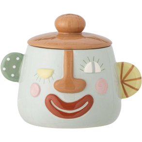 Bloomingville Mini Sylvie Krukke m. Låg H12,5 cm, Grå