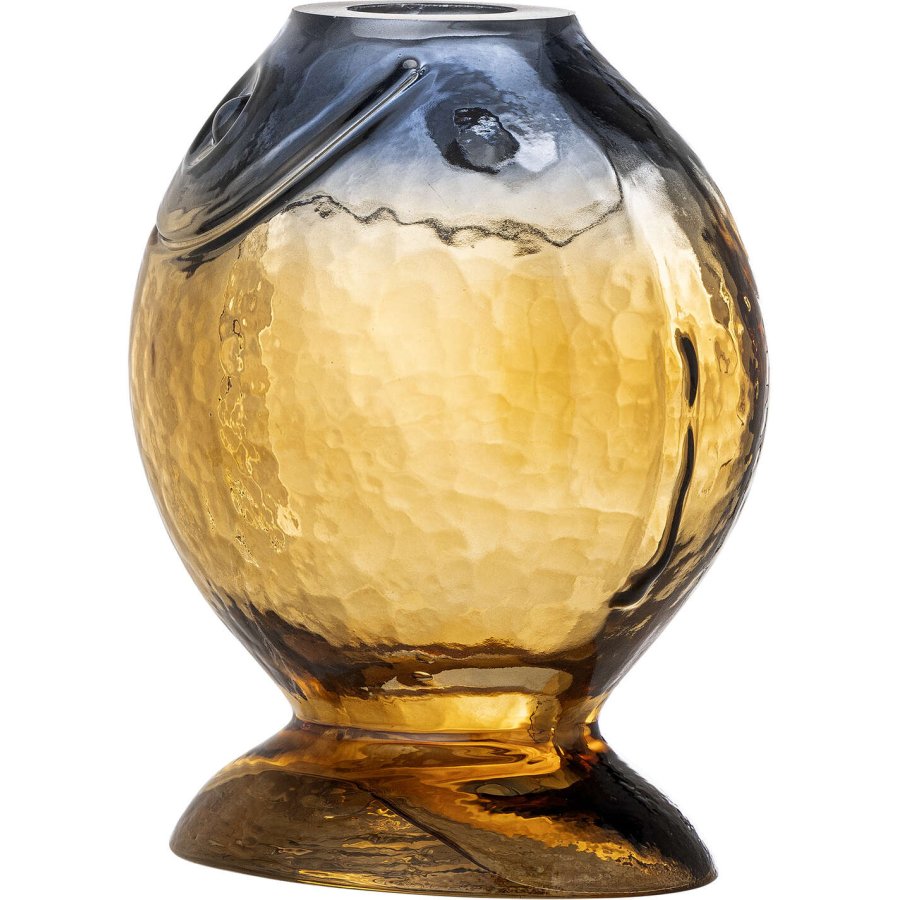 Creative Collection Varga Vase H16 cm, Gelb