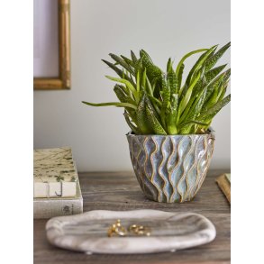 GEJST Nebl Blumentopf H39 cm, Grau - Blumentpfe - Dalivo.de