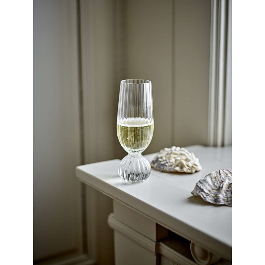 Bloomingville Taurin Champagnerglas 25 cl, Klar