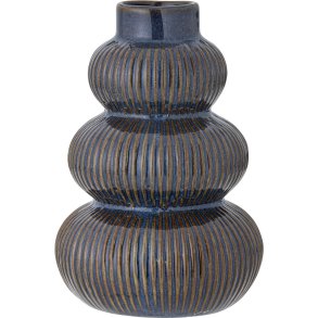 Bloomingville Myrtle Vase H20 cm, Blau