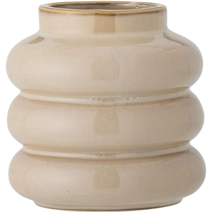 Bloomingville Iston Vase H11 cm, Braun