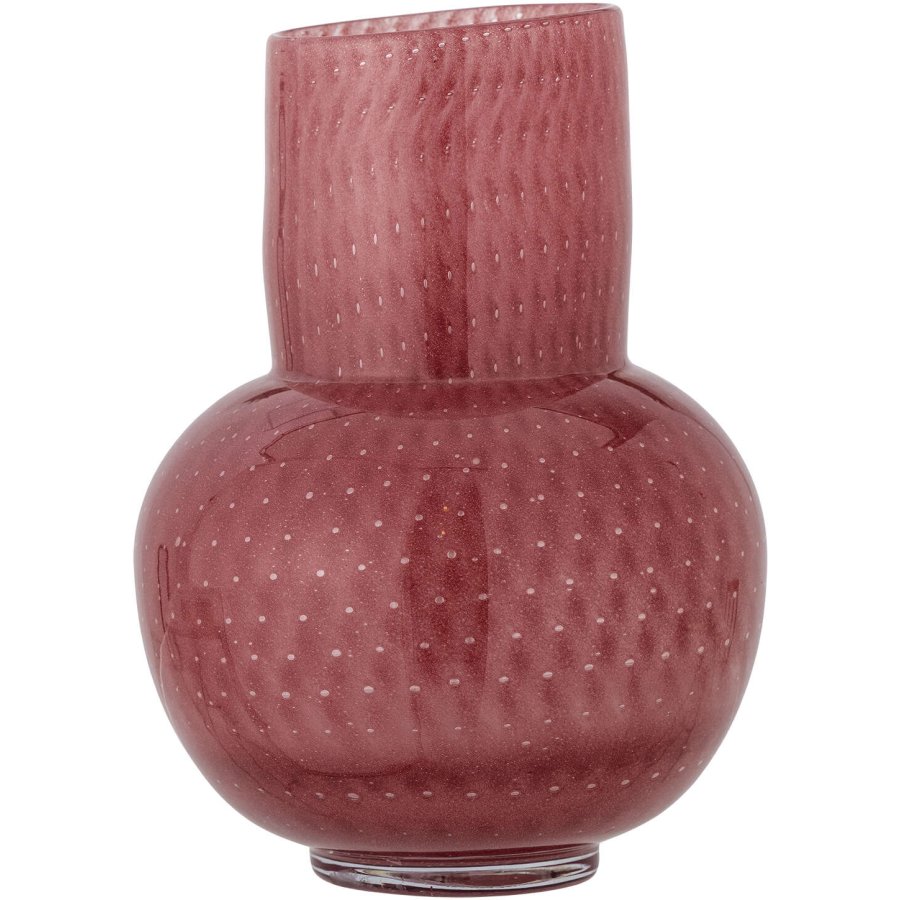 Bloomingville Roscoe Vase H21,5 cm, Rosa