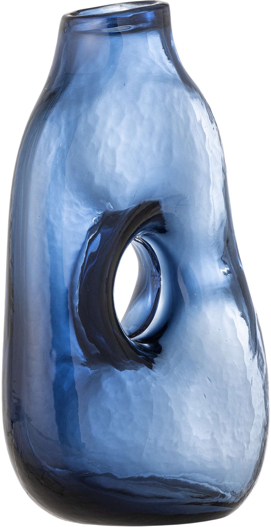 Bloomingville Harri Vase H30 cm, Blau