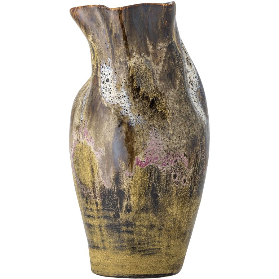 Bloomingville Benoit Vase H26 cm, Braun