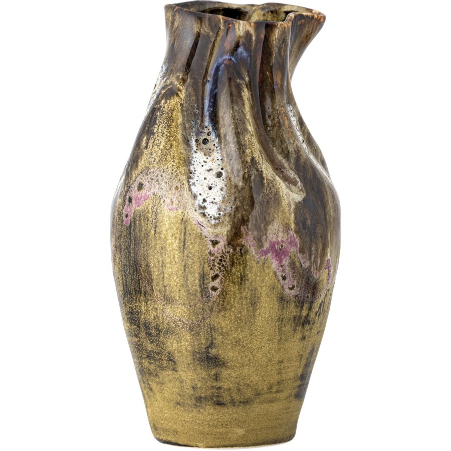 Bloomingville Benoit Vase H26 cm, Braun