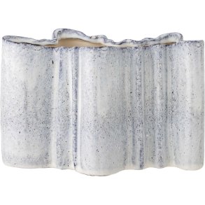 Bloomingville Lindae Vase H14,5 cm, Blå