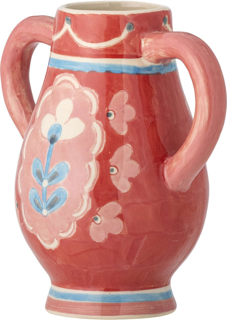 Bloomingville Odina Vase H15 cm, Rd