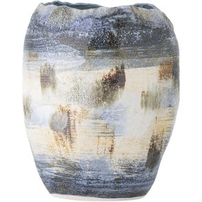 Bloomingville Nienna Vase H31 cm, Blå