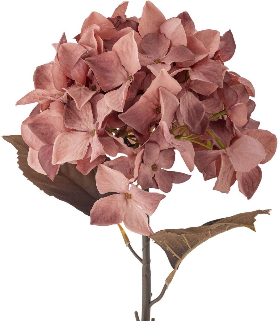 Bloomingville Hydrangea Künstlicher Stiel 65 cm, Rosa