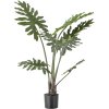 Bloomingville Philodendron Kunstig Plante H84 cm, Grn