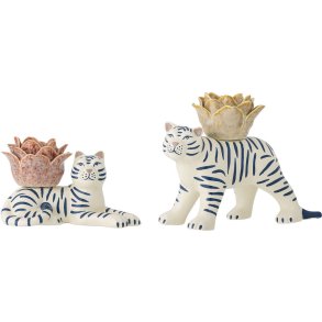 Bloomingville Rory Kerzenhalter 2er Set, Wei