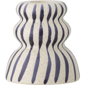 Bloomingville Gabin Lysestage H8 cm, Blå
