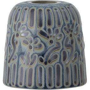 Bloomingville Samsin Kerzenhalter H7,5 cm, Blau