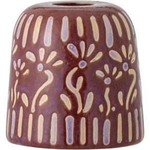 Bloomingville Samsin Kerzenhalter H7,5 cm, Lila