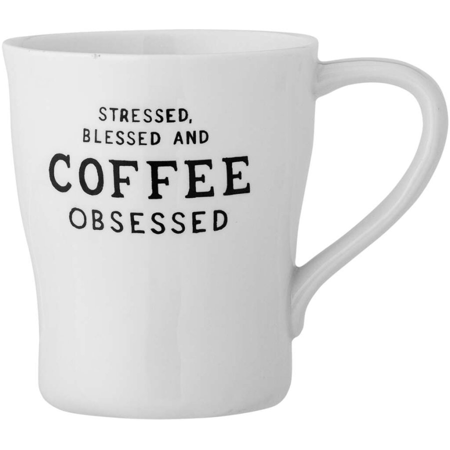 Creative Collection Wendy Tasse 33 cl, Stressed Blessed and Coffee Obsessed