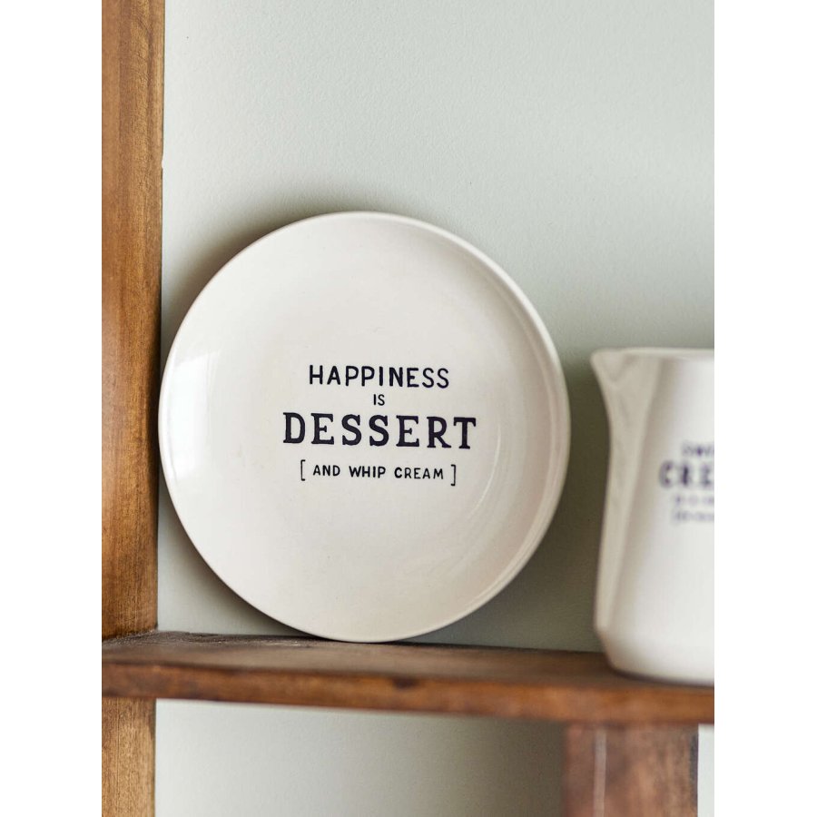 Creative Collection Wendy Platte 15 cm, Happiness Is Dessert (And Whip Cream)