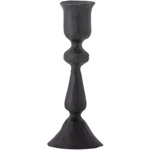 Bloomingville Isac Lysestage H15 cm, Sort