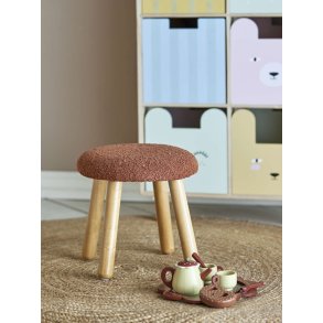 Bloomingville Mini Aksel Taburet H29 cm, Brun