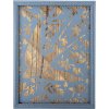 Creative Collection Amine Wanddekoration 46x60 cm, Blau