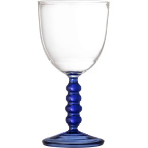 Bloomingville Noemi Weinglas 22 cl, Blau