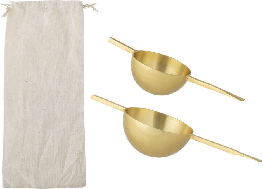 Bloomingville Kirsi Messbecher 2er Set, Gold