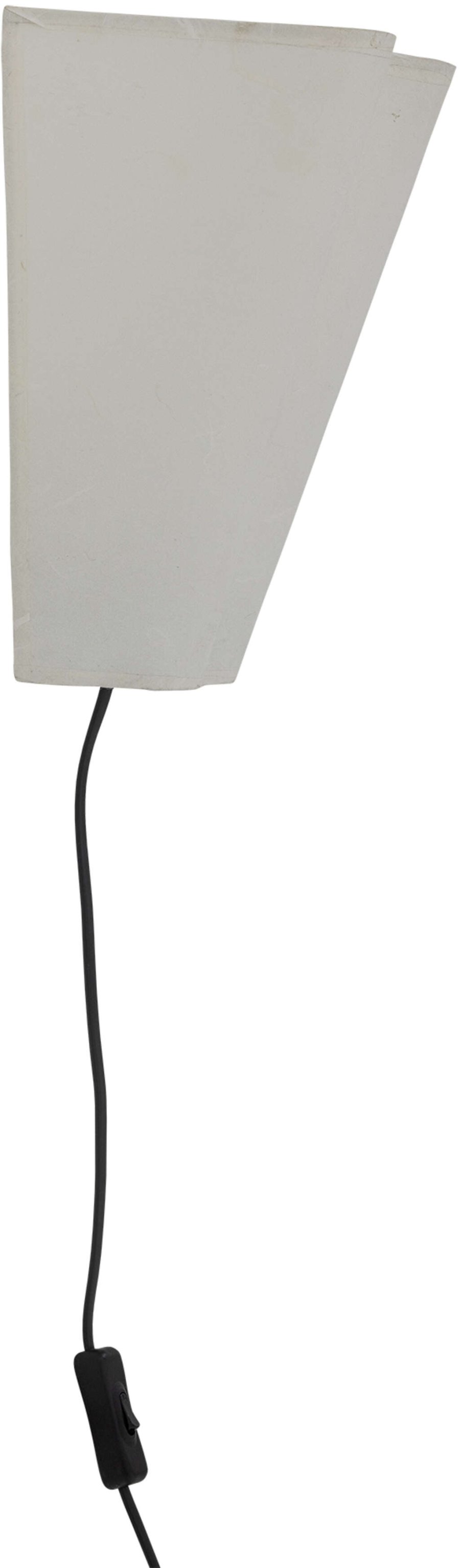 Bloomingville Janese Wandlampe 28 cm, Weiß