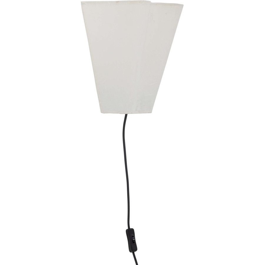 Bloomingville Janese Wandlampe 28 cm, Weiß