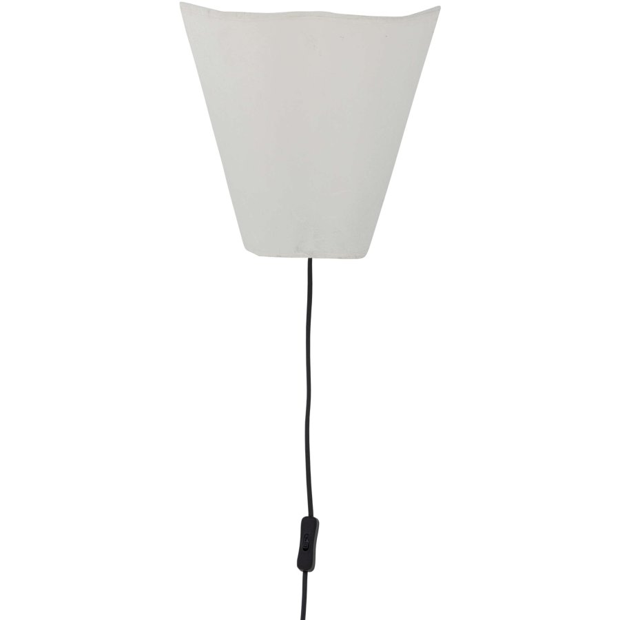 Bloomingville Janese Wandlampe 28 cm, Weiß