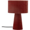 Bloomingville Emmie Tischlampe H30 cm, Rot