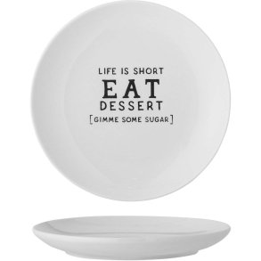 Creative Collection Wendy Teller 15 cm, Life Is Short Eat Dessert (Gimme Some Sugar)